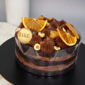 Belgian Chocolate Hazelnut Cake (1Kg)